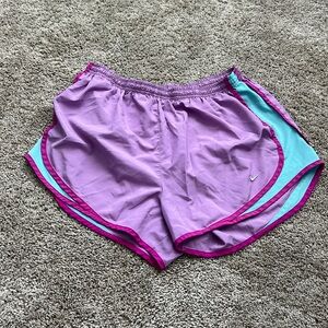 Nike Women's Tempo Brief-Lined Fashion Running Shorts | Size Large